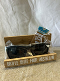Brillenhalter - Hier abstellen
