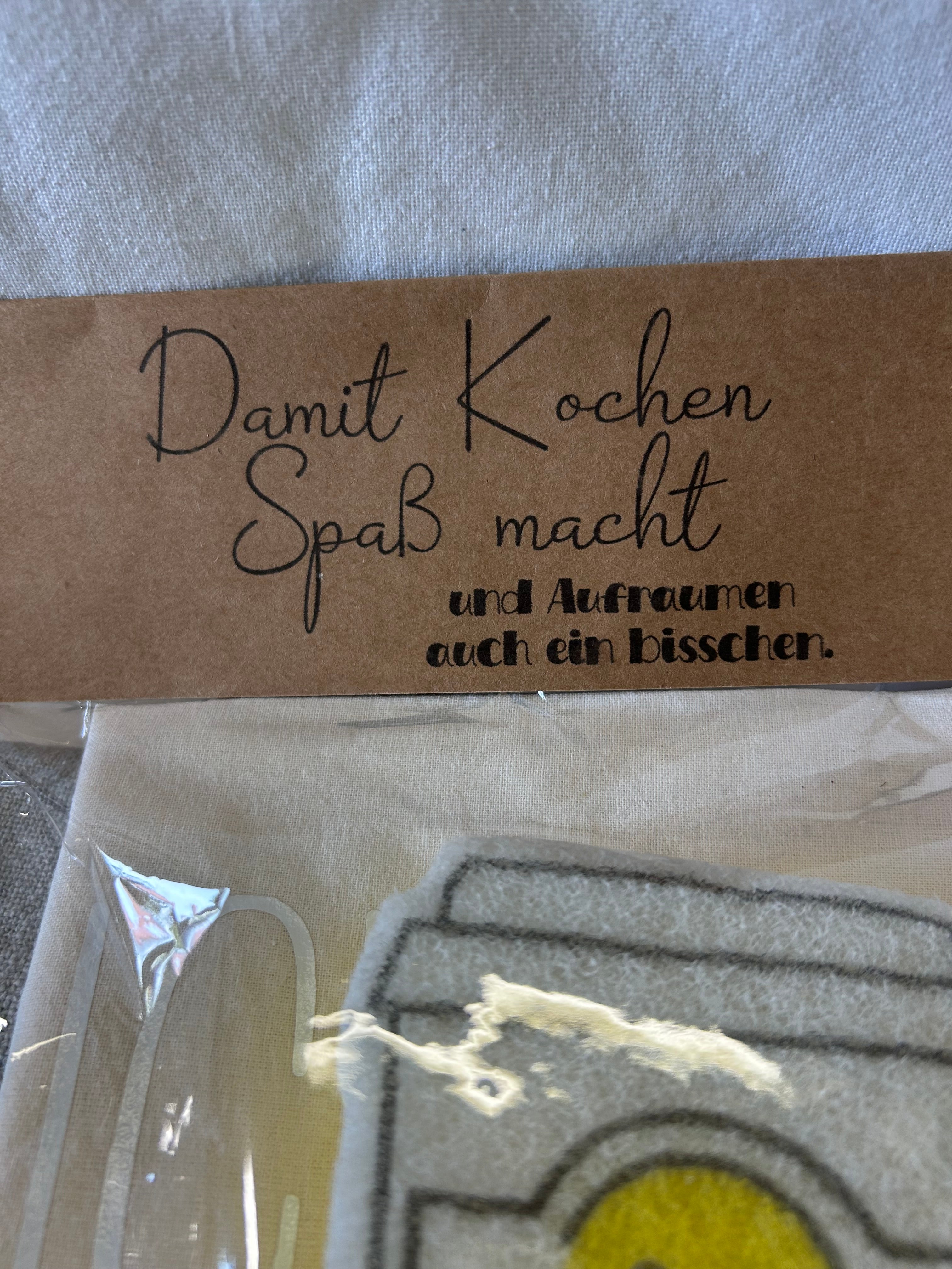 Putz Set - Damit Kochen Spaß macht