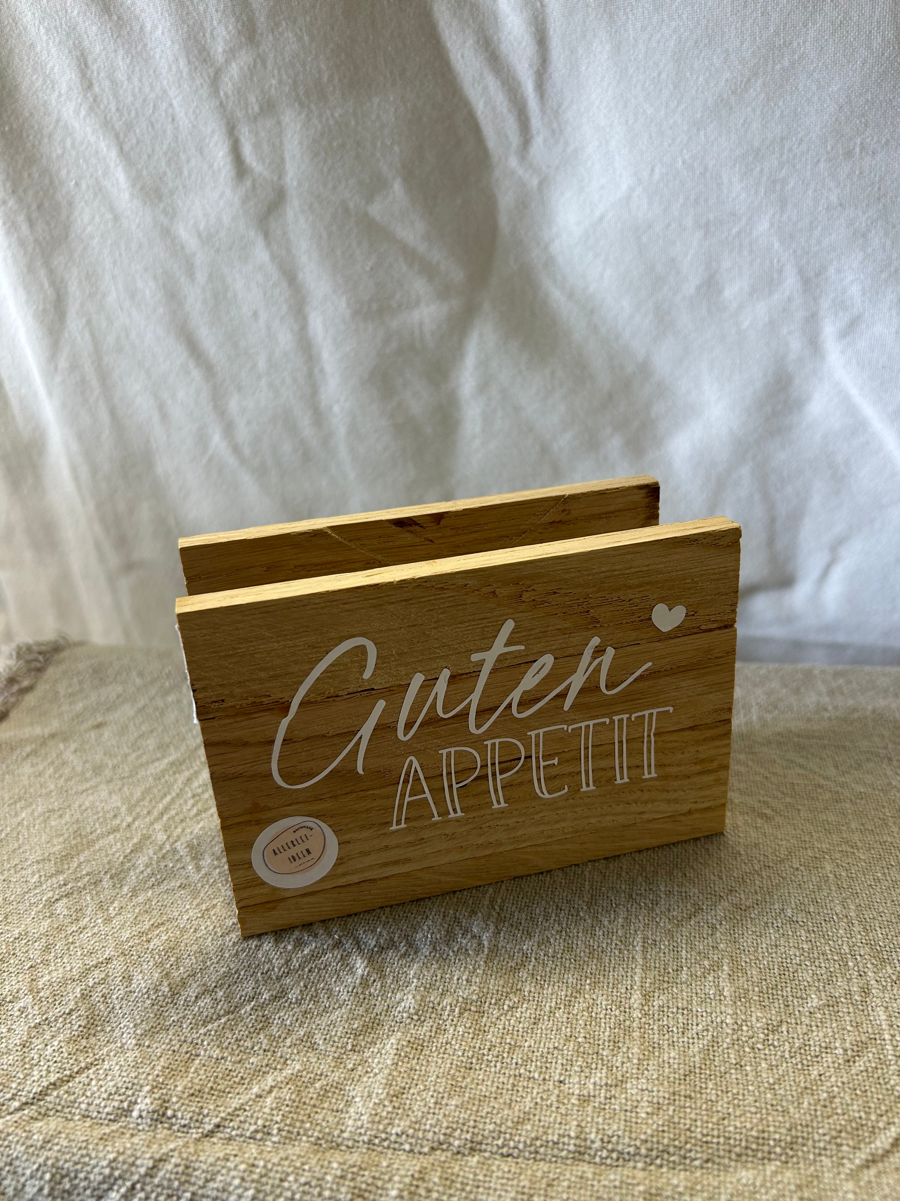 Serviettenhalter - Guten Appetit