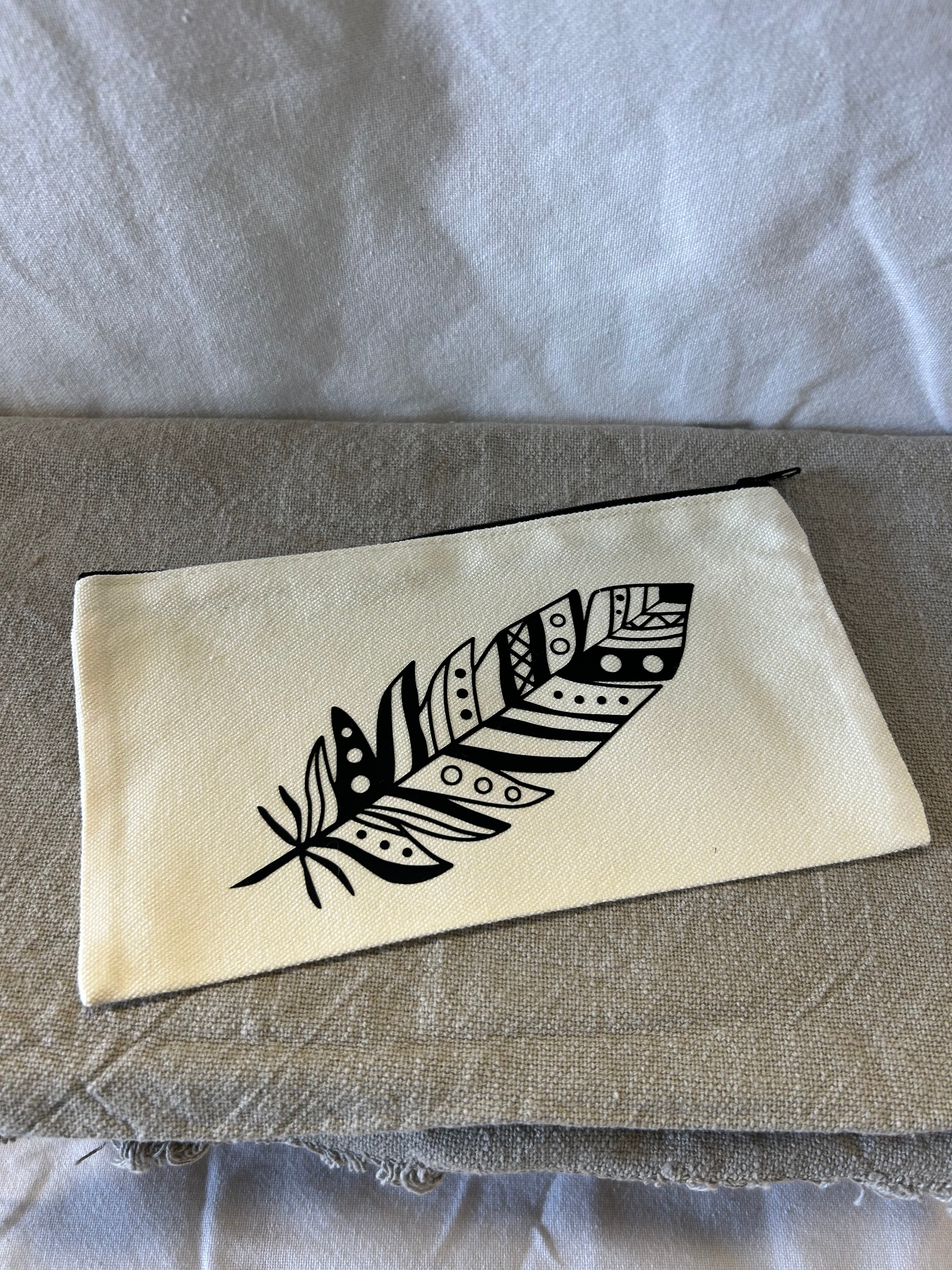 Kleine Tasche - Feder