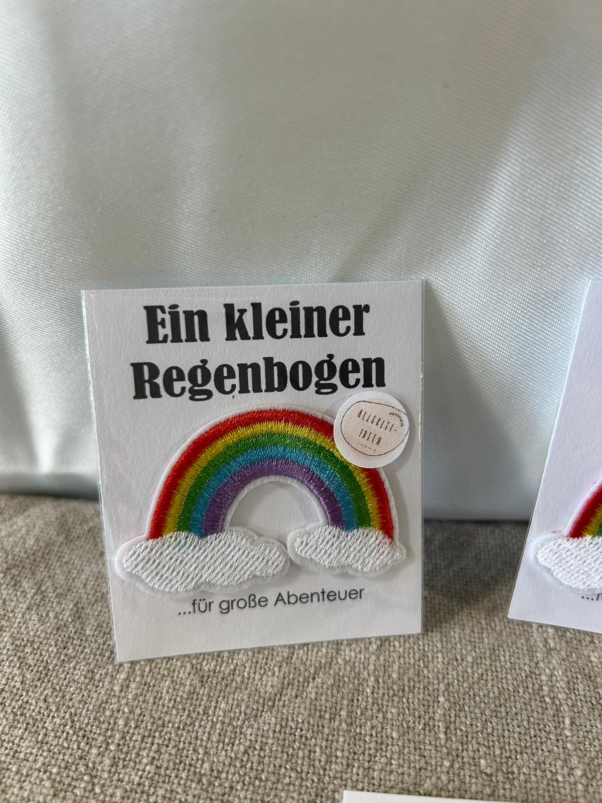 Regenbogen Patch - Taschengoodie - Glücksbringer