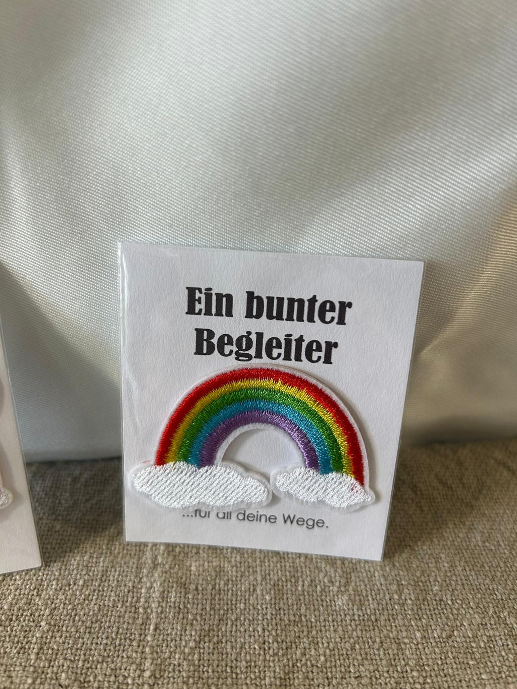 Regenbogen Patch - Taschengoodie - Glücksbringer