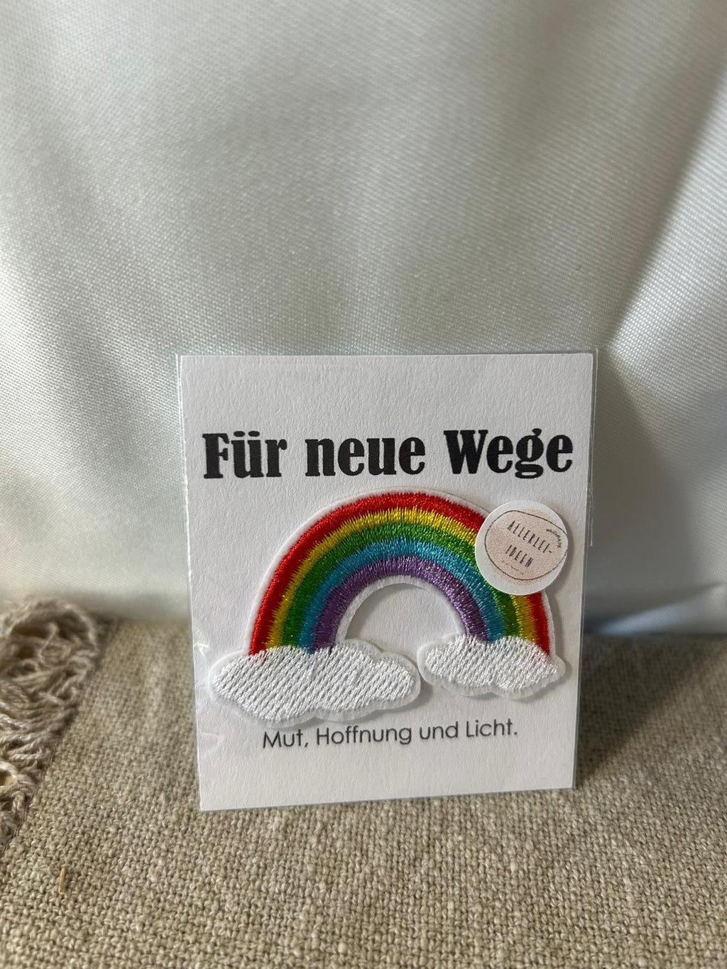 Regenbogen Patch - Taschengoodie - Glücksbringer
