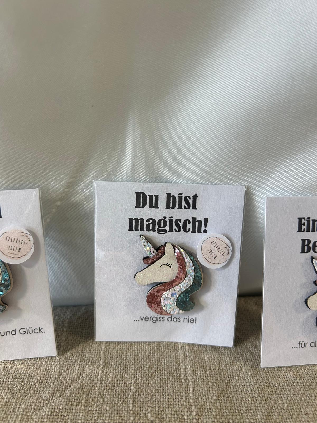 Einhorn Patch - Taschengoodie - Glücksbringer